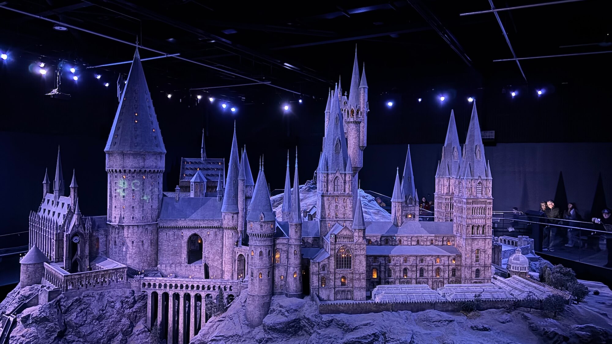 Модель Хогвартса, которую использовали при съёмках фильмов о&nbsp;Гарри Поттере